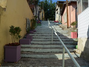 Kadıköy Merdivenlerine Bayram Neşesi Geldi